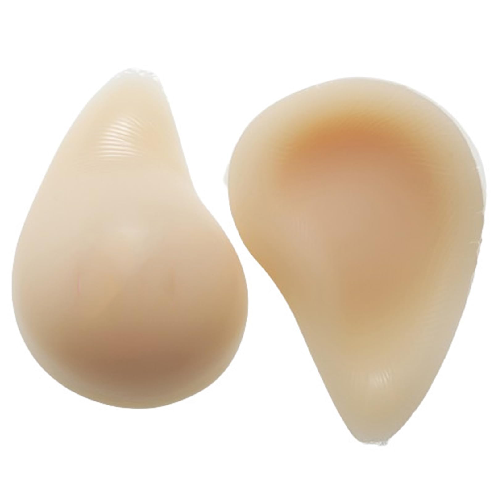 1 Paire de Faux Seins Auto-adhésifs for Les travestis, Personnes transgenres, améliorent la Silhouette, découvrez beauté Flesh-500g