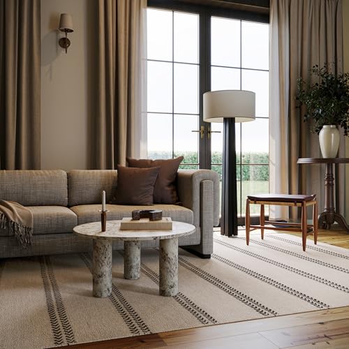 Rugs USA x Nate Berkus York Striped Wool Cozy Area