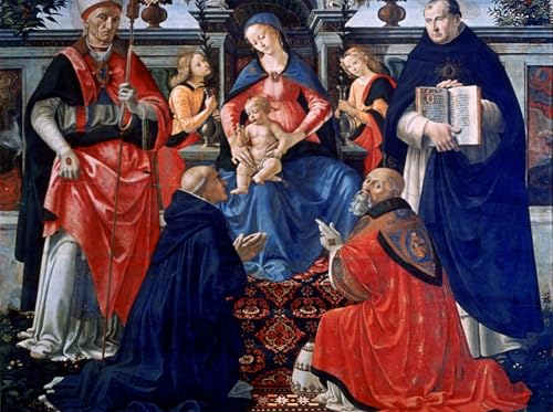 Tableaux Domenico Ghirlandaio poster de célèbres tableaux pour créer un salon élégant et cosy