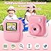 Instant Print Camera for Kids,Christmas Birthday Gifts for 3 4 5 6 7 8 9 10 11 12 Year Old Boys Girls,Toddler Digital Video Camcorder Cameras, Best 1080P HD Selfie Toy with 32GB SD Card