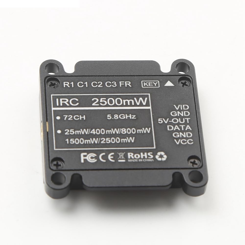 Trasmettitore Video FPV 5.8G 2.5W VTX 72CH MMCX PIT/25mW/400mW/800mW/1500mW/2500mW per Drone da FPV A Lungo Raggio