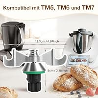 Zoostliss Teigmesser für Thermomix TM7/TM6/TM5 mit Teiglöser – Ansicht 3