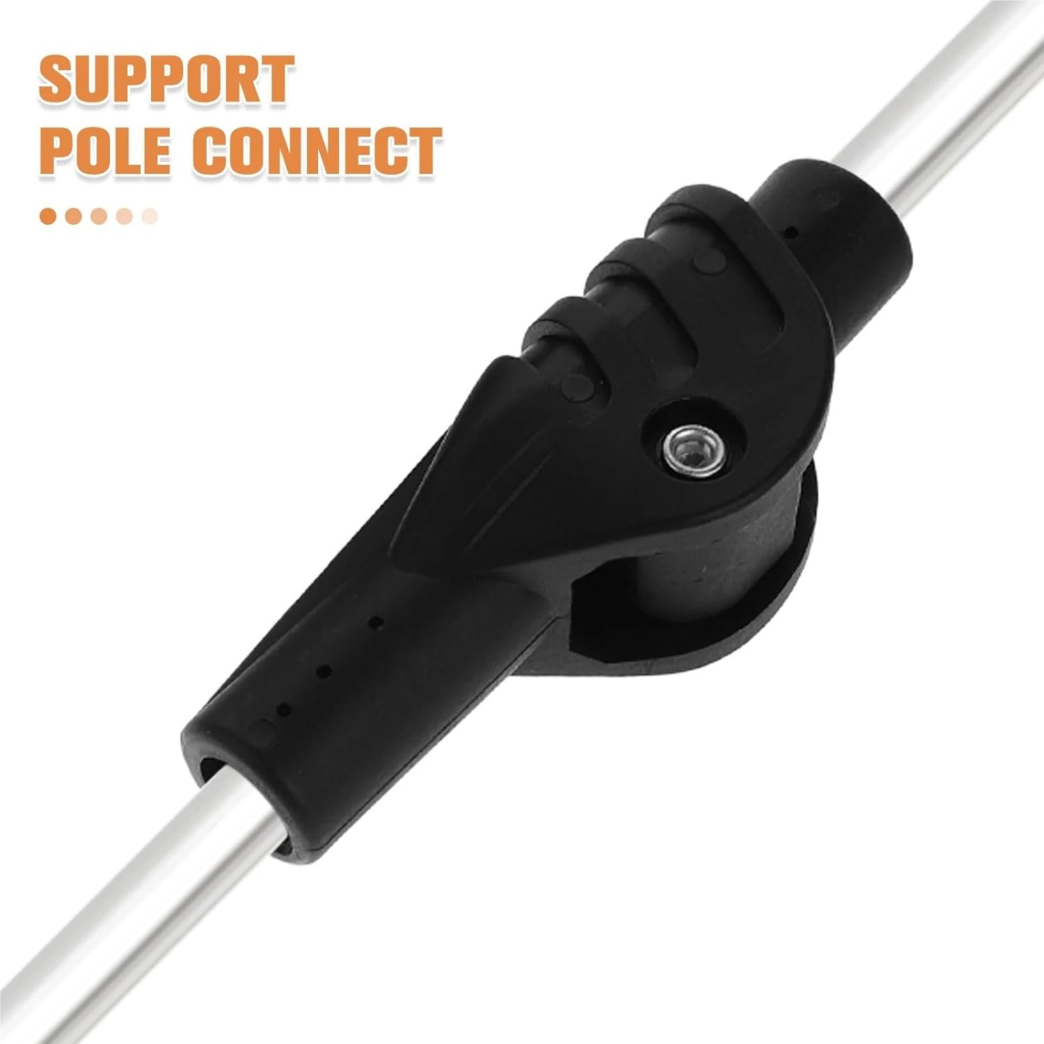 Tent Pole Connectors 15pcs Tent Support Rod Connectors Lightweight Durable Camping Accessories DIY Joint for Pole Awnings Canopy Replacement for Hiking
