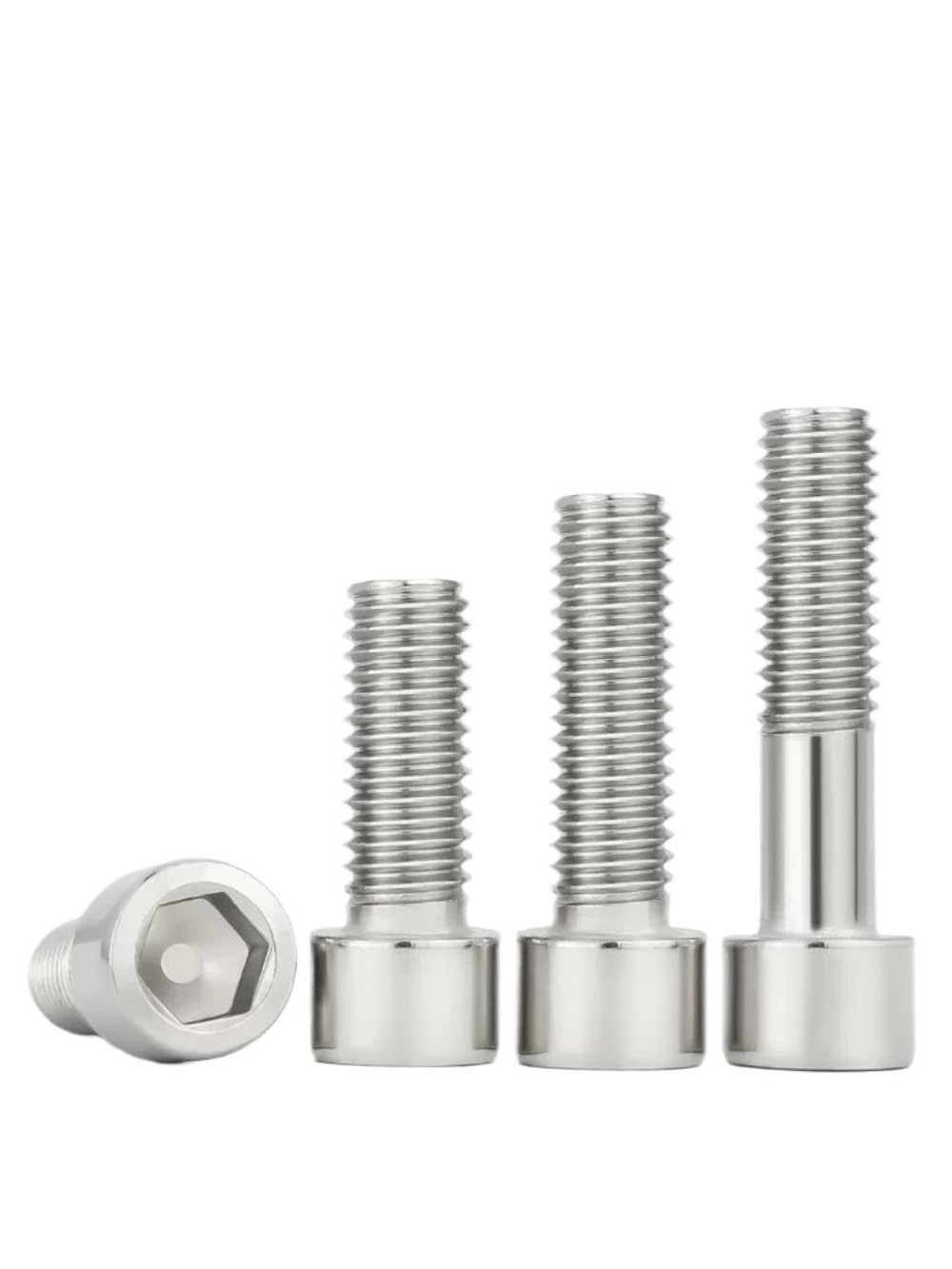 Tornillo Allen SS201 de acero inoxidable M3, M4, M5, M6, M8, M10 y M12 (50,M10 x 30 mm)