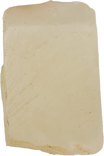 Miniatura 1 de GEMHUB 80.35 CT - Rodaja de piedra lunar áspera blanca natural, sin tratar, piedra preciosa suelta para cabbing, pulgar, reiki