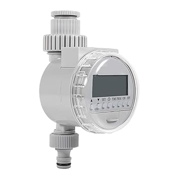 Water Timer Irrigation, Irrigation Timer Plastic Digital Multi-Programs Auto Solar Power for Watering for Irrigation