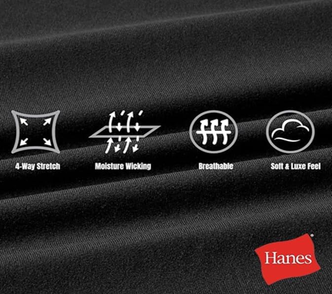 Hanes Women's Jacket, Moves Full-Zip Workout Jacket, Moisture-Wicking Outwear, Soft & Stretchy Athletic Wear for Women