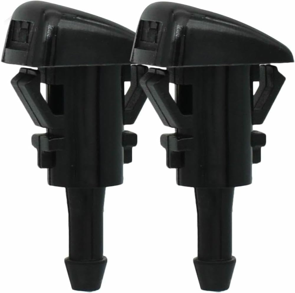 2Pcs Car Front Windshield Washer Jet Wiper Nozzles Replacement for Hyundai Santafe 2007-2018