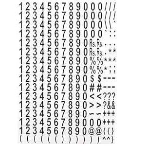 Magnet-Shop Magnetzahlen Set 240 Zeichen