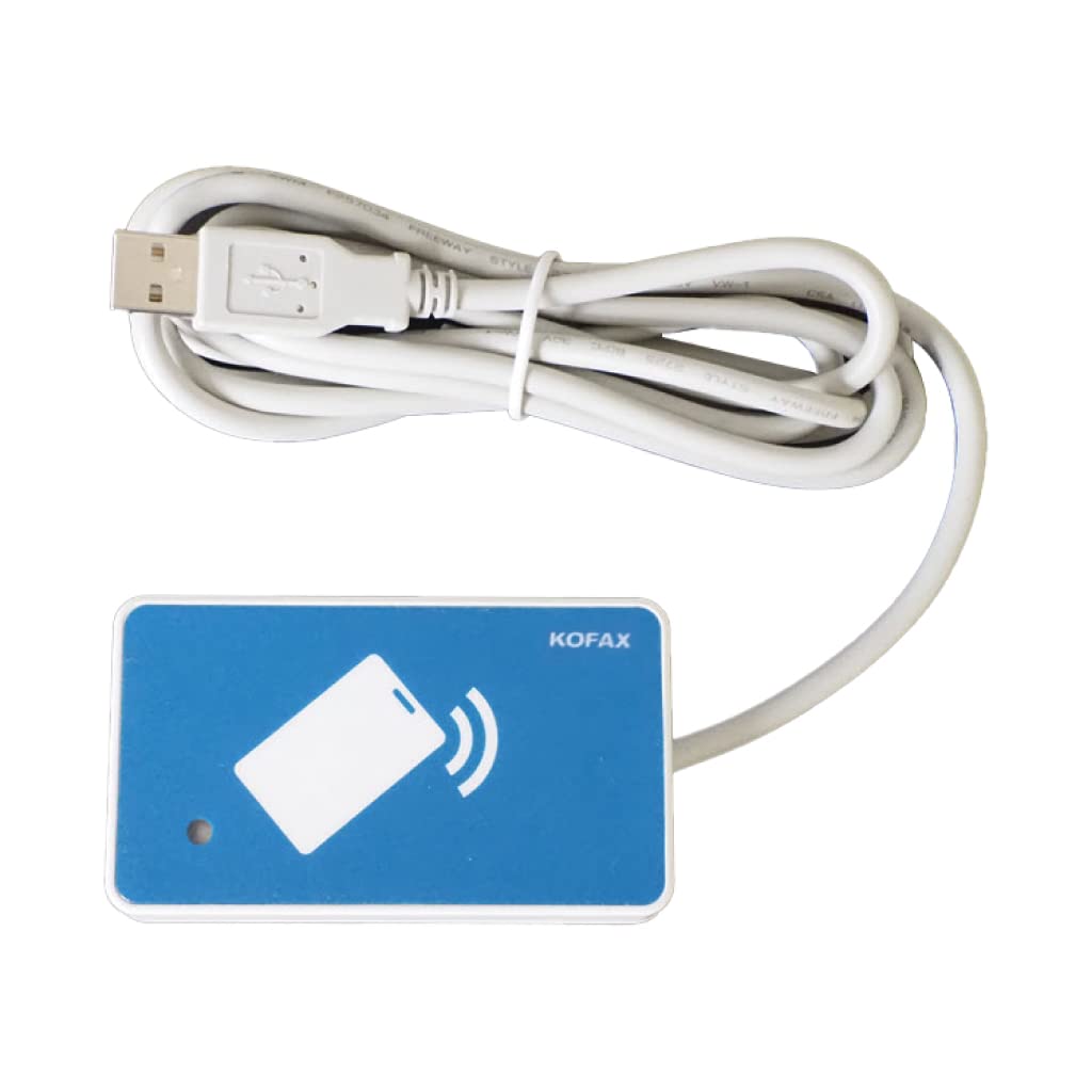 Kofax USB Multi-Card Reader 13.56Mhz & 125Khz Y10B-EMUL-212 v09 CRU0MF02