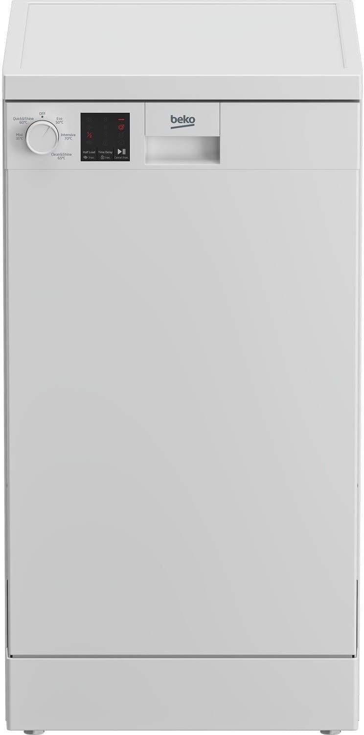 DVS05C20W Slimline Dishwasher - White - 10 Place Settings, (Pack Of 1)