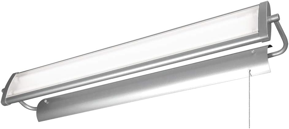 Onе-Dау Sаlе: Uр tо 70% оƒƒ Good Earth Lighting 37.5-inch Seine Linear 2 Light Direct Wire Swivel Vanity Light - Steel Finish- 3500K Bright White - 3-Way Pull Chain - UL Listed