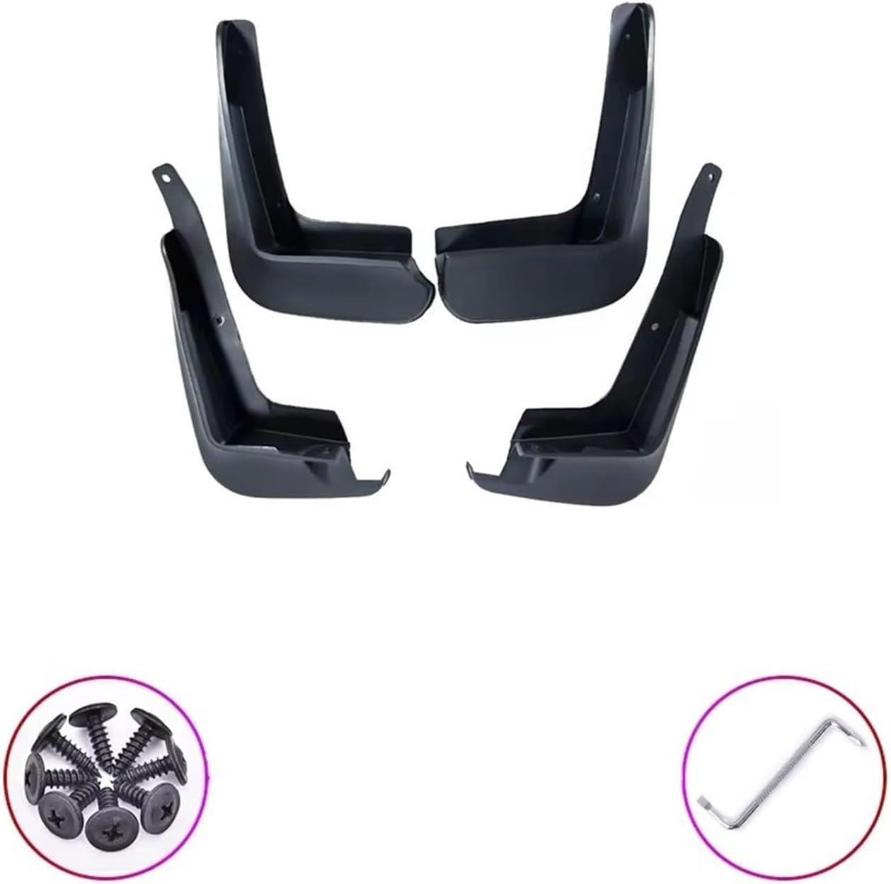 mudflaps Front Rear Mudflap Fender Mudguard Mud Flaps Guard Splash Flap for Toyota for Corolla for Altis E170 2014-2017