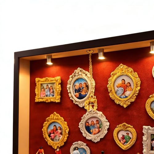 Mini musee boites de collection eclairage led elegant pour decoration maison - 8