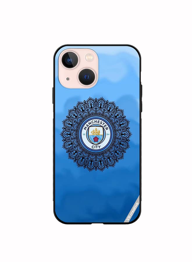 VR Creative Protective Case Cover For Apple Iphone 13 Manchester City Design Multicolour NR023173