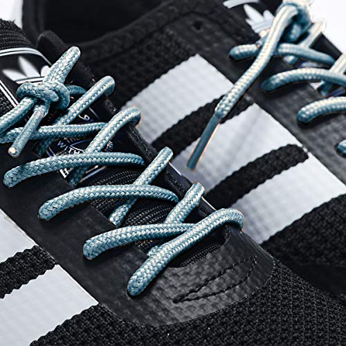 Image of Round Shoelaces 2 Pair - for Sneakers, Work Boots & Hiking Shoes