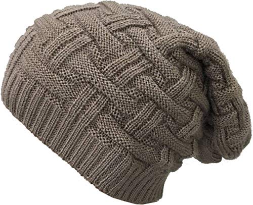 DELHITRADERSS Winter Slouchy Beanie Woolen Cap for Men & Women(Khaki)
