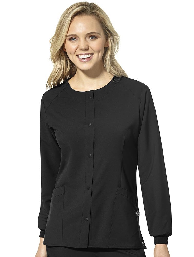 WonderWinkwomens Crew Neck Warm Up Jacket Sport Jacket