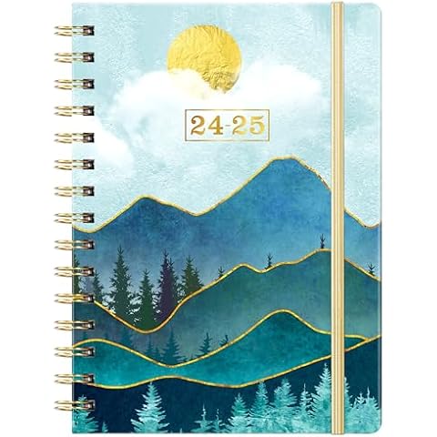 Planner 2024-2025 - Planner/Calendar 2024-2025, Jul.2024 - Jun.2025, 2024-2025 Planner, 6.3" x 8.4", 2024-2025 Planner Weekly and Monthly, Flexible Cover, Perfect for Life Organizing Cover