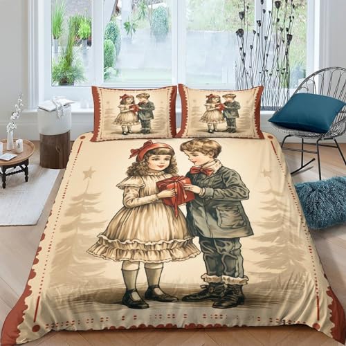 Housse de couette Noël en microfibre douce avec fermeture éclair - 2
