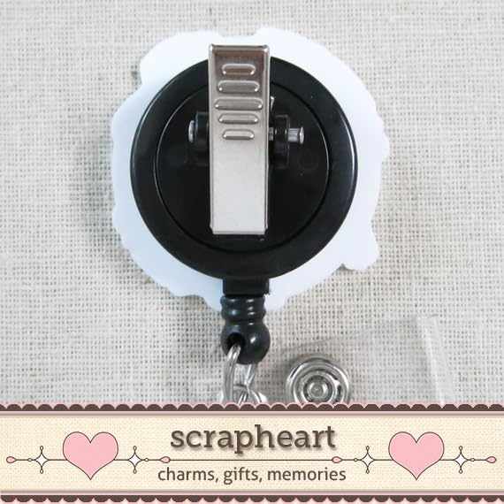 Caffeine And Chaos Badge Reel, Iced Coffee Cowgirl Badge Reel ID Holder, Student Nurse Badge Reel, Teacher Gifts, Iced Coffee Badge Clip, Skeleton Cowboy Badge Holder, Pediatric or Charge Nurse Badge - Image 4