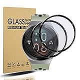  Diruite 2-Stück für Huawei Watch GT 2e Premium Flexibles Glas Schutzfolie,Easy Installation Displayschutzfolie für Huawei GT 2e Intelligente Uhr [HD Clarity] [Full Coverage] [Bubble Free]
