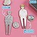 Barbie x PuttBuddies Caddy Ken Golf Divot Tool & Ball Marker Set – Premium Magnetic Ball Marker, Hat Clip, Gift Tin, Perfect Golf Gift