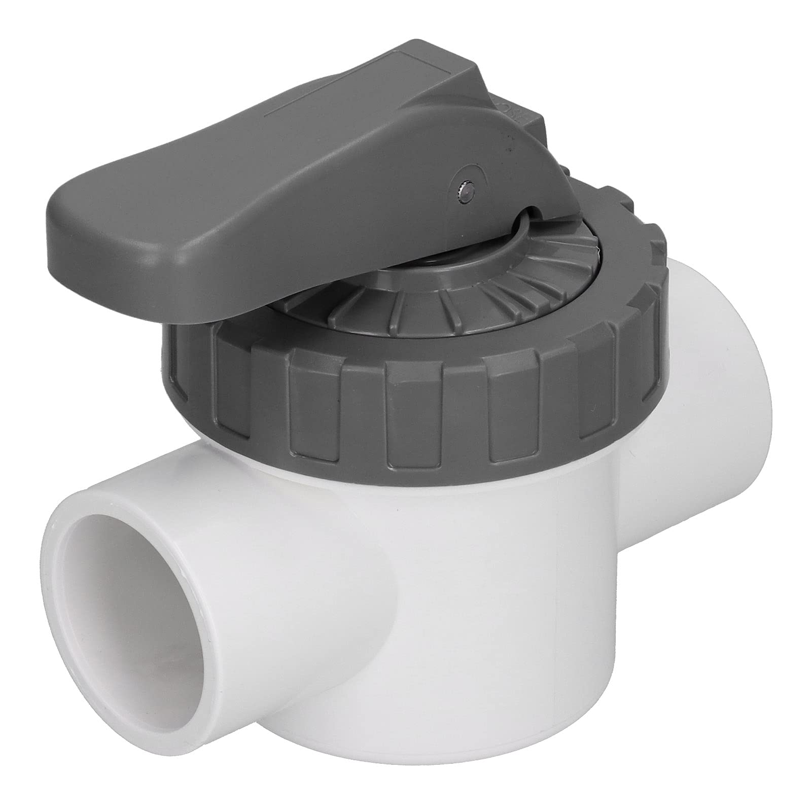 Válvula Desviadora de Piscina Válvula de Bola Resistente para Tratamiento de Agua para Accesorios de Piscina, Fácil de Instalar y Desmontar, para Todos los Lugares que Necesitan Válvulas de