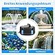 YAOBLUESEA Springbrunnenpumpe Fontäne Gartenpumpe Teichpumpe für Bachläufe, Wasserfälle, Spring-brunnen 20 Watt 1000L/H CHP-1000