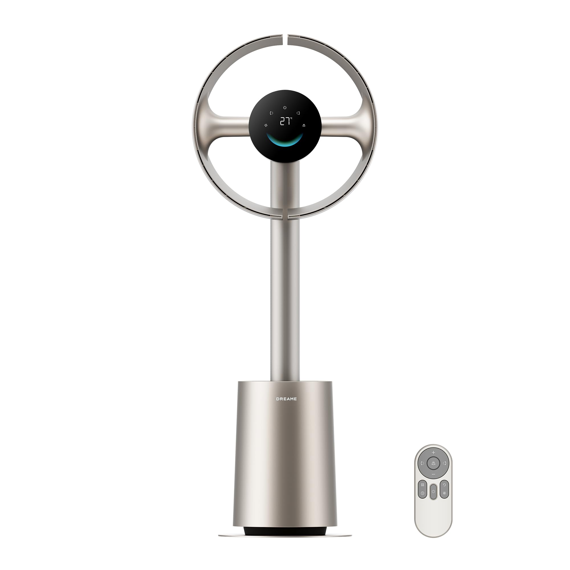 DREAME MF10 Ventilatore senza Pale con Flusso d’Aria a 270°, Circolazione in Tutta la Stanza, Flusso d’Aria che si Adatta alla Temperatura, Sperimenta un Nuovo Tipo di Ventilazione, Filtro Lavabile