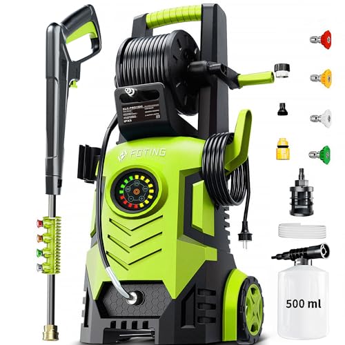 2025Upgraded Pressure Washer 5000PSI with Adjustable Touch Screen 8 Level,