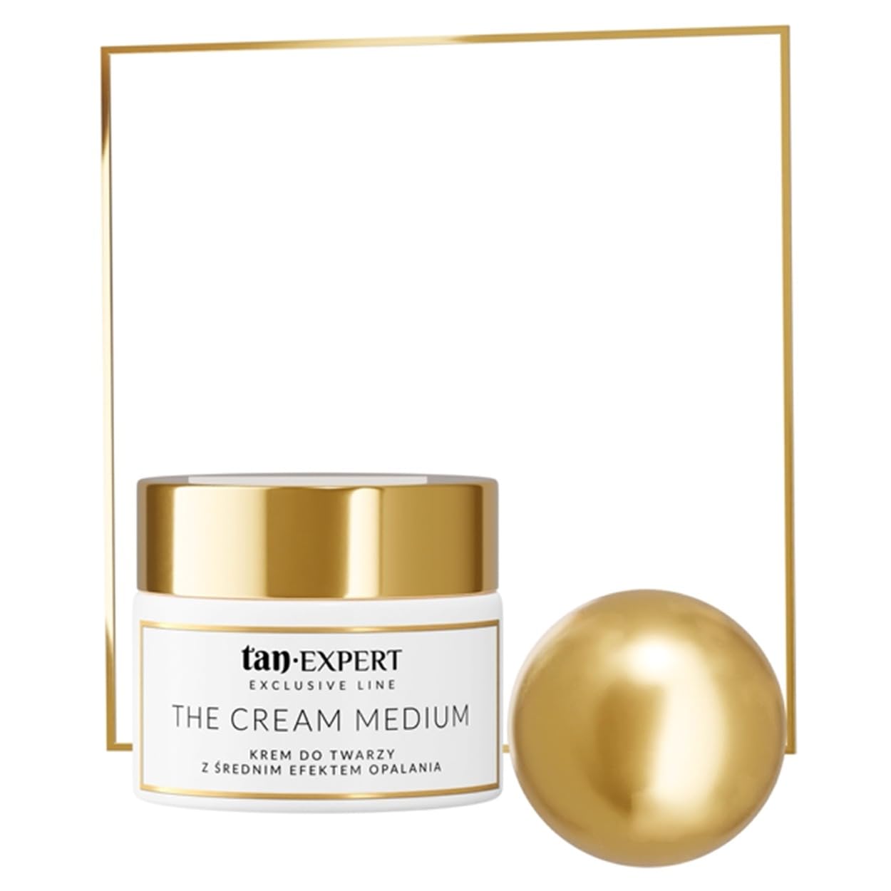 The Cream Medium krem do twarzy 50 g z efektem samoopalania krem do twarzy do naturalnej opalenizny