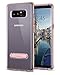 Spigen Ultra Hybrid S Galaxy Note 8 Case with Air Cushion Technology and Magnetic Metal Kickstand for Galaxy Note 8 (2017) - Crystal Pink