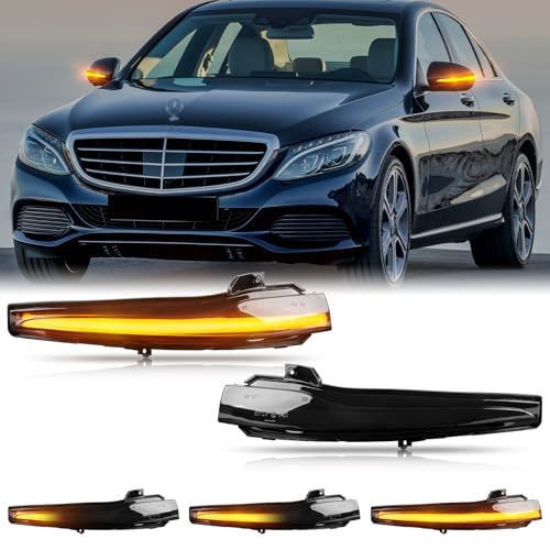ベンツ　cクラス　w205　ウインカー Amazon | POPMOTORZ LED ドアミラーシーケンシャル ウインカー