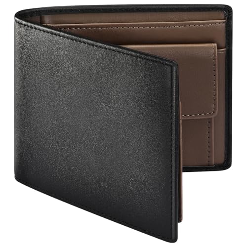 Opiniones y reviews de Cartera para Caballero más recomendados. 43 Lukovee Billetera para Hombre Piel, Cartera para Hombre RFID Bloqueo Antirrobo Tarjetero de Cartera Cuero Minimalista, Billetera Hombres Carteras para Caballero Plegable para...
