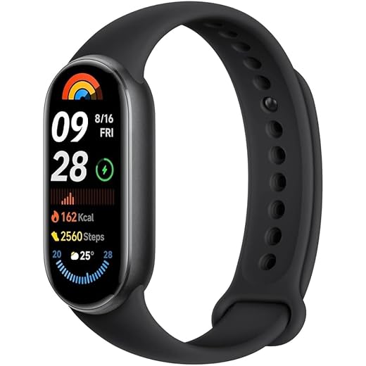 Mi Band 9 smart-band 9 (GLOBAL), Tela AMOLED 1,62", 150 Modos Esportivos (PRETO)