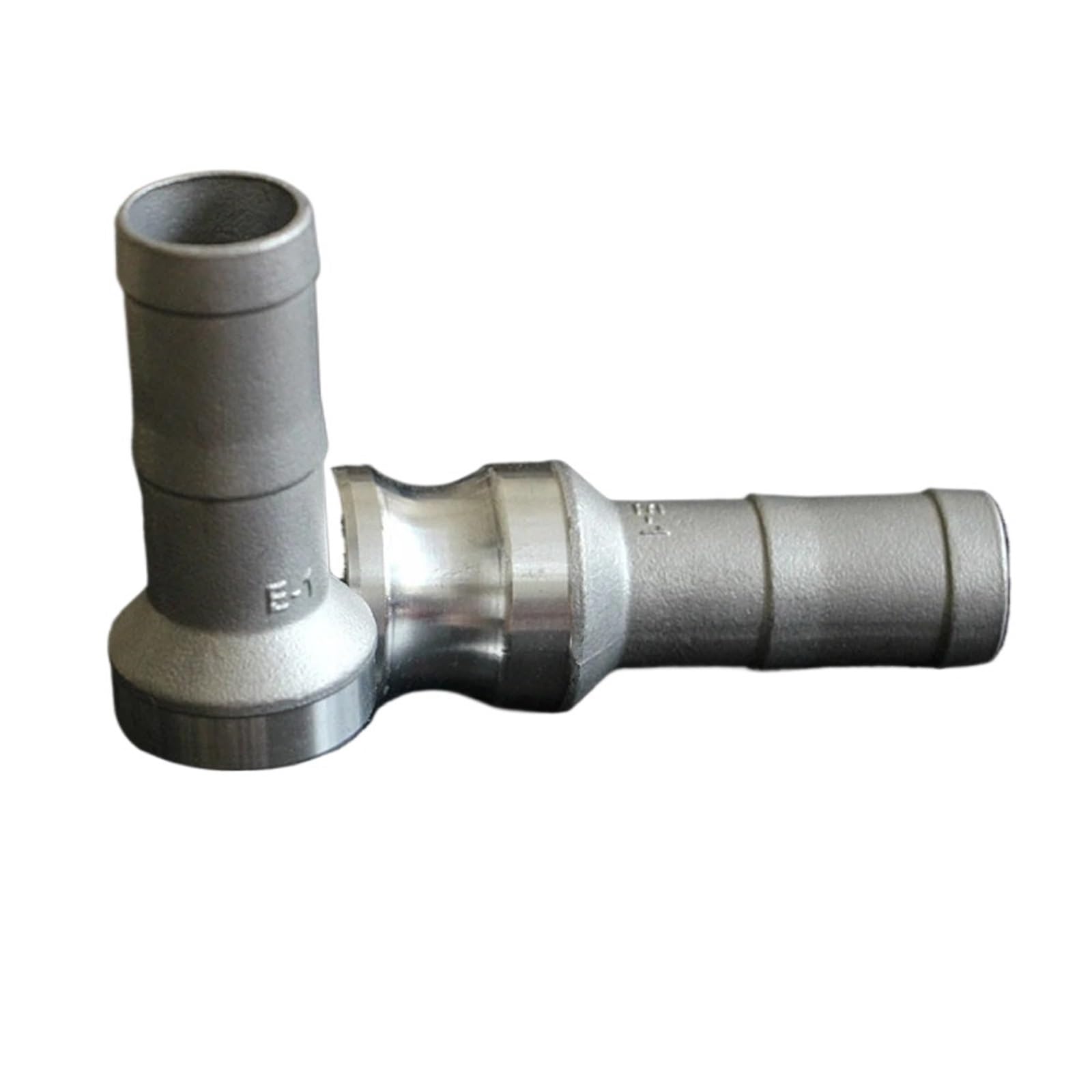 Acoplamiento de desconexión rápida Camlock tipo E de 1/2" con conector de manguera y ranura de leva sin acero inoxidable 304/316 for bombas de manguera de elaboración casera de 3/4" y 1" y 2"(316,E_1-
