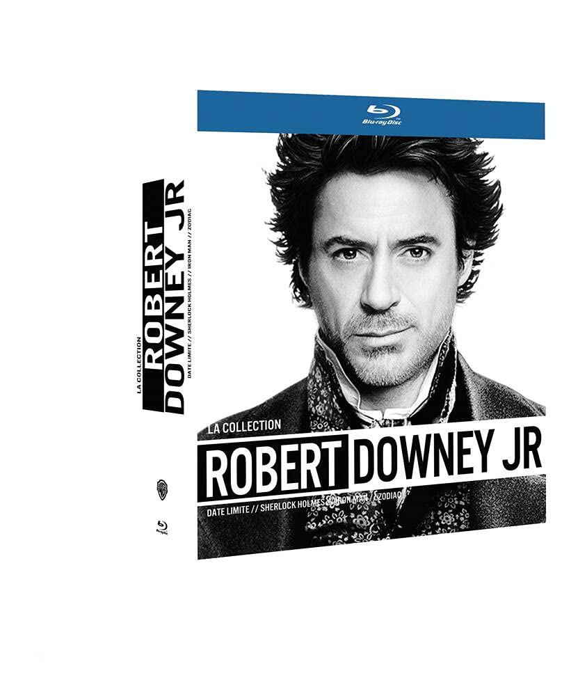 La Collection Robert Downey Jr. - Date limite + Sherlock Holmes + Iron Man + Zodiac [Blu-ray]