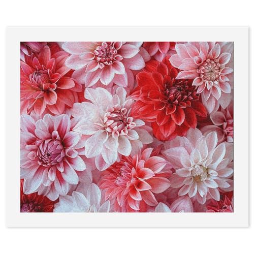 Kit de pintura al óleo digital de flores como regalo creativo para manualidades