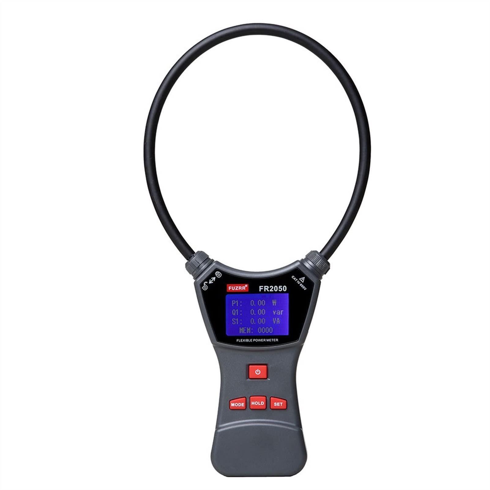 Elastyczna miernik fazowy w kształcie lipu w kształcie miernika prądu Elastyczna Clamp Electric Energy Meter Recorder FR2050E.