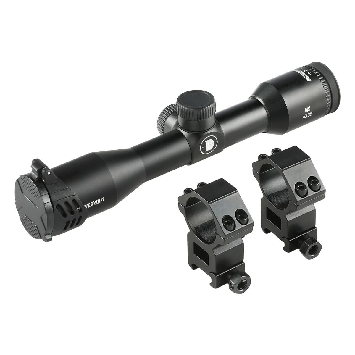 Amazon | DISCOVERY MS 4×32 MilDot ライフルスコープ Black