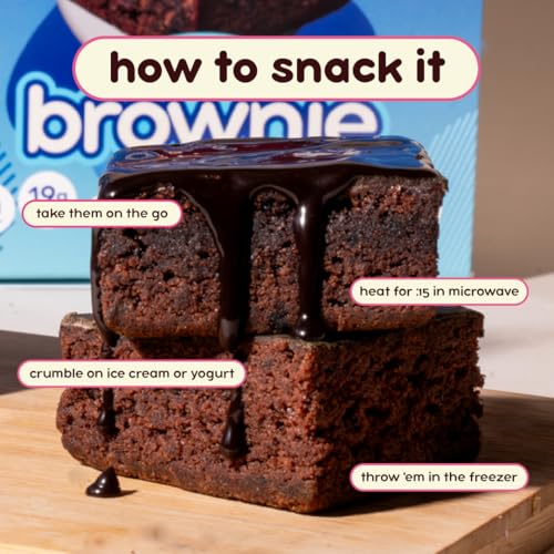 Image of Prime Bites High Protein Brownie Snack, Low Carb, Chocolate Cookie 12ct