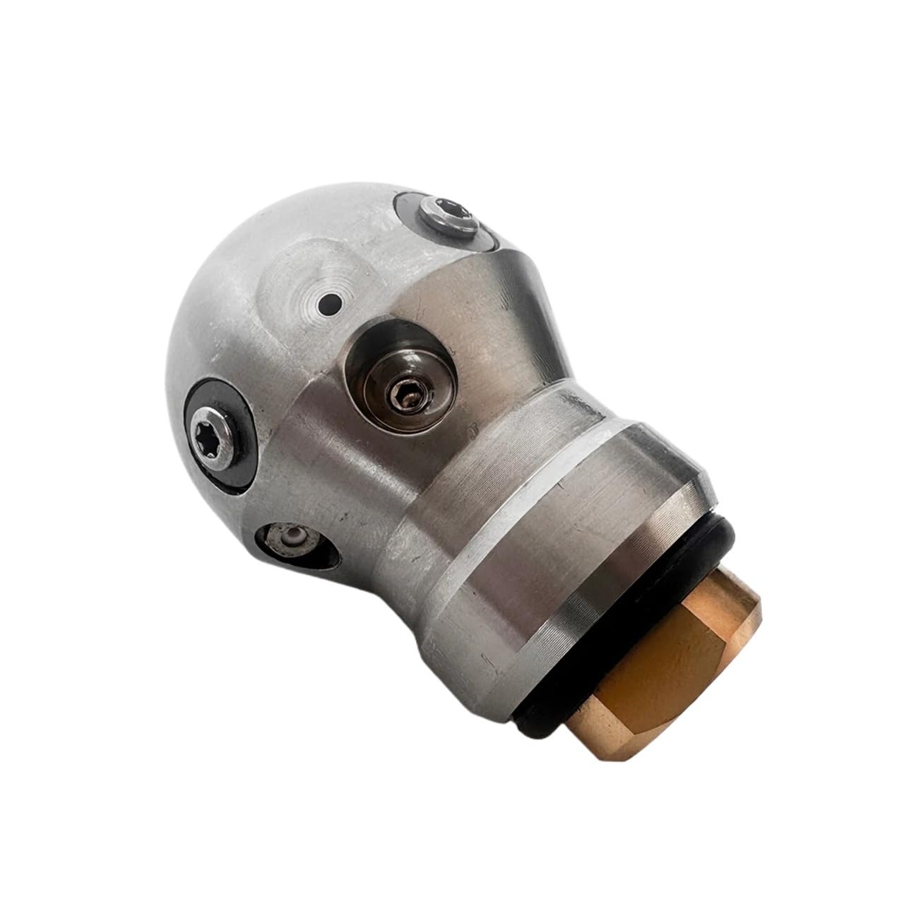 Compatibile for la Pulizia e Il dragaggio delle fognature – Ugello for Taglio a Getto sferico a Sfera Rotante ad Alta Pressione WT-3/8(3I8 Female 40LPM)