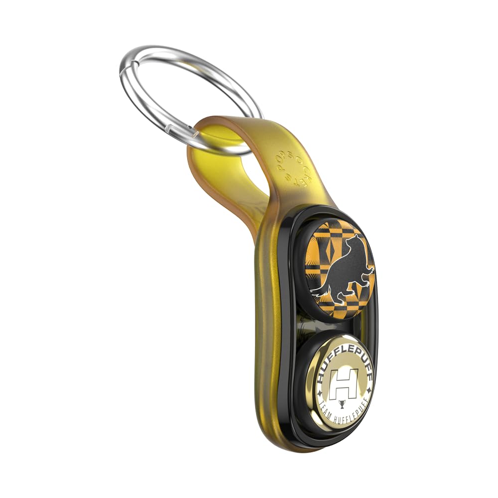 PopSockets PopPuck – Magnetic Fidget Toy for Adults & Kids, Trick Magnet, Sensory Toy for Stress Relief & Focus, Harry Potter - Hufflepuff PopPuck Hufflepuff