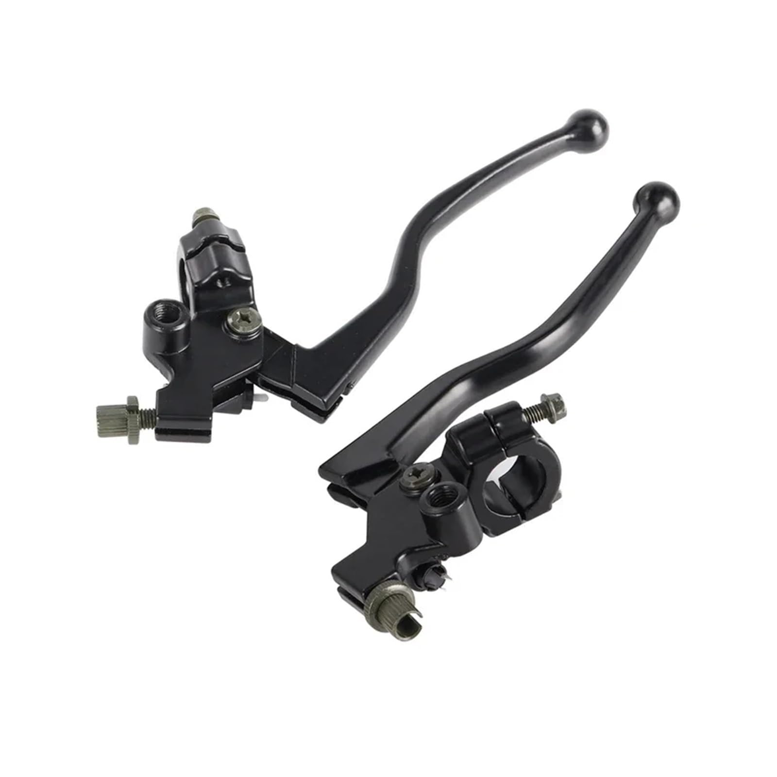 Twixral Motorbike Brake Levers Black Aluminum Alloy Handlebar Clutch Lever for Pit Dirt Motorcycle ATV Brake