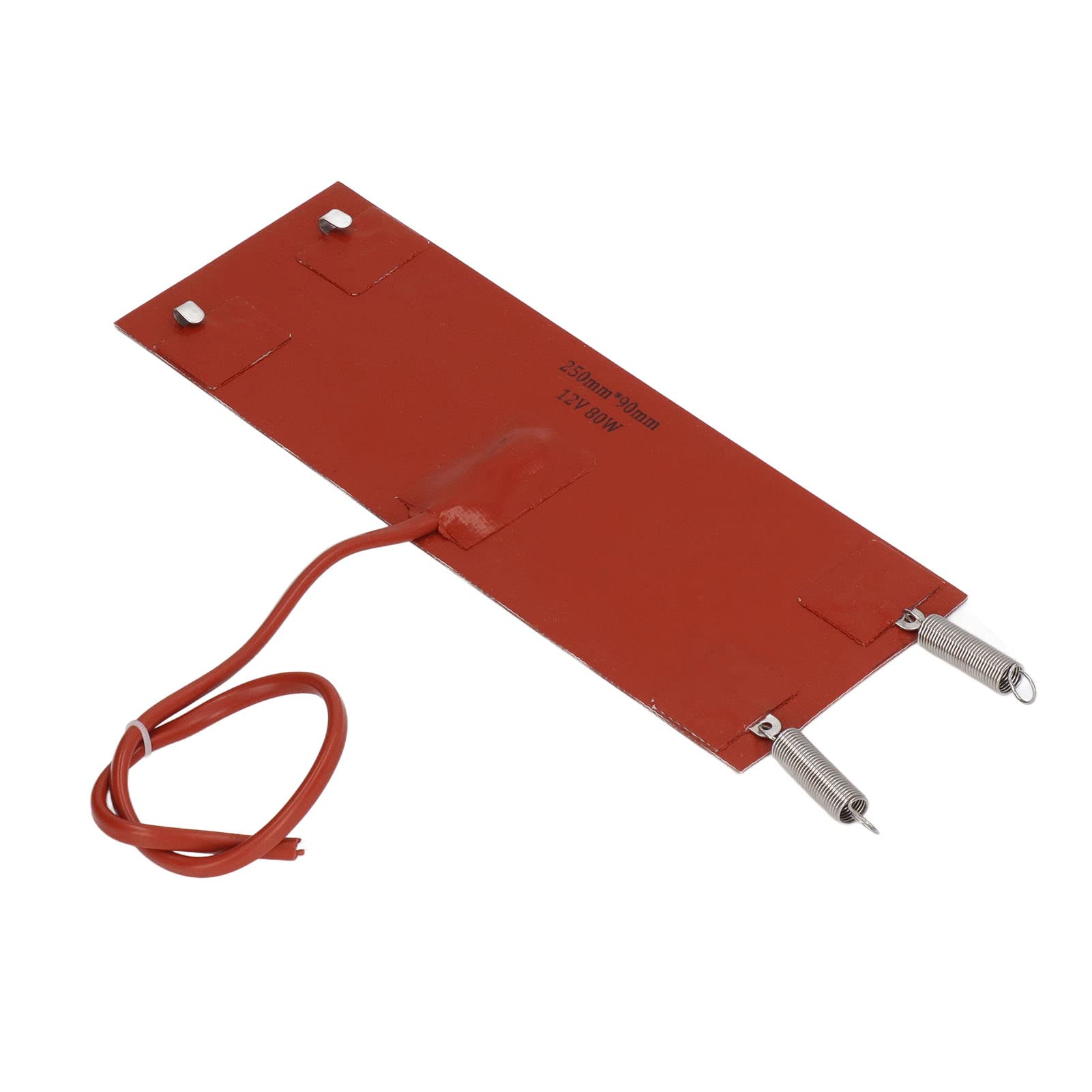 Coussin Chauffant en Silicone, Coussin Chauffant en Silicone, Chauffage D'isolation étanche Efficace pour Ceinture Chauffante 80W pour équipement de Machines de Voiture (DC12V)