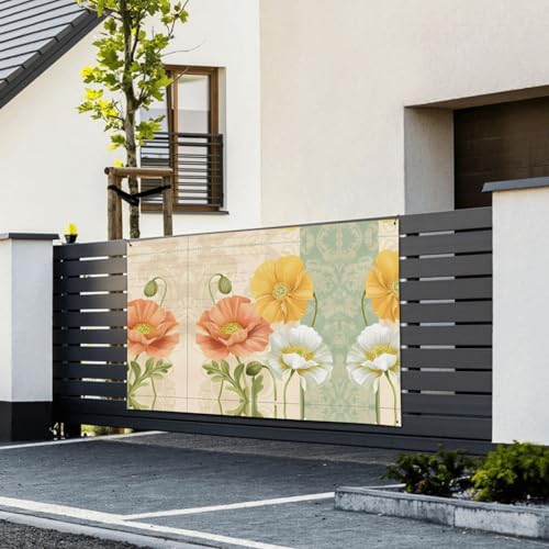 Drapeaux coquelicots pastel deco pour harmoniser votre maison