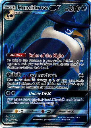 Amazon.com: Honchkrow GX - 202/214 - Full Art Ultra Rare