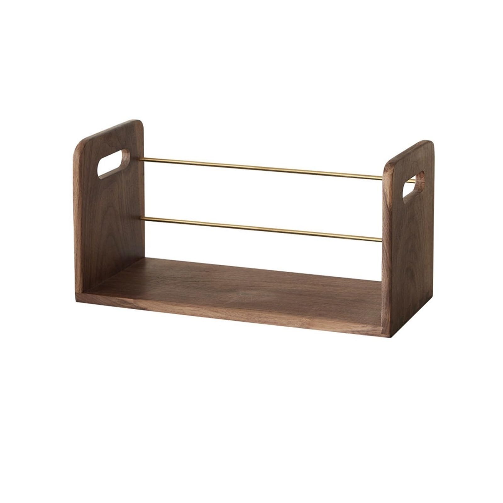 Zhaoj24-05 Bookcase Vintage Simple Wooden Bookshelf Home Desktop Organizer Shelf