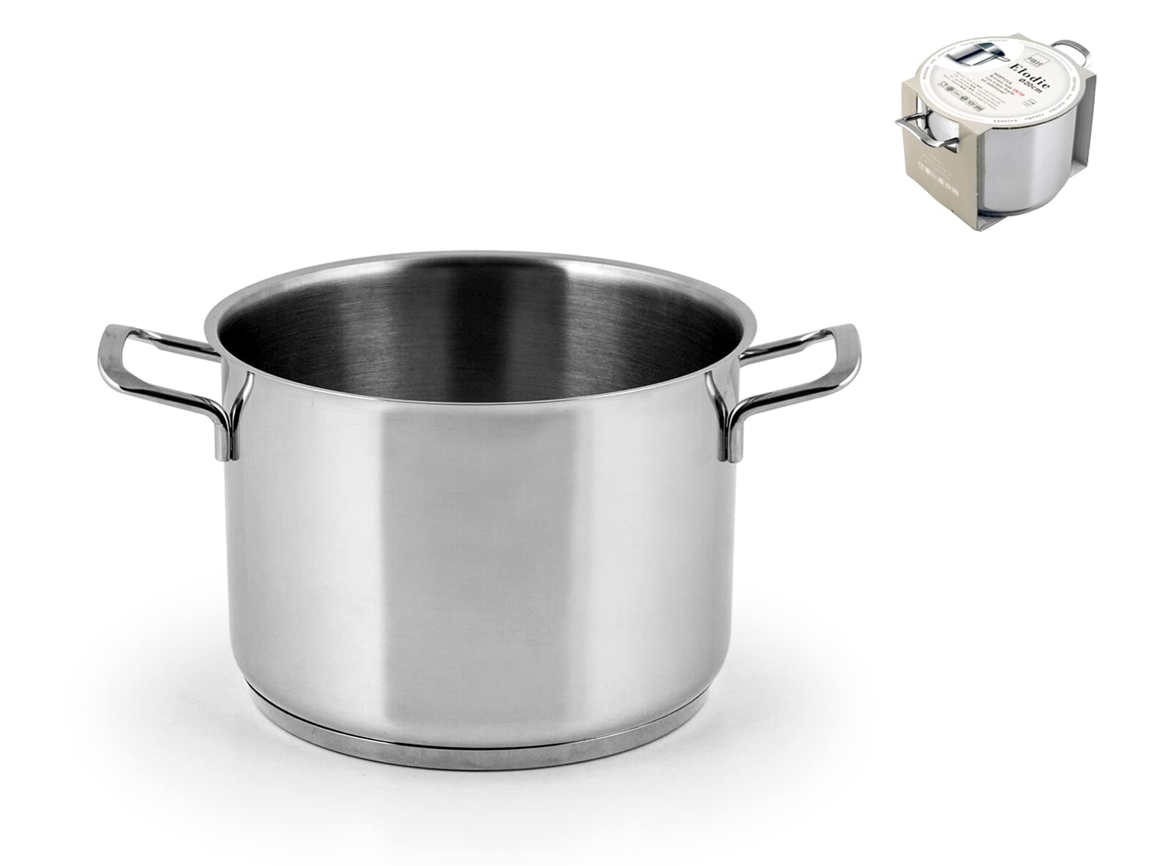 H&H 18 cm Stainless Steel Elodie Induction Pan